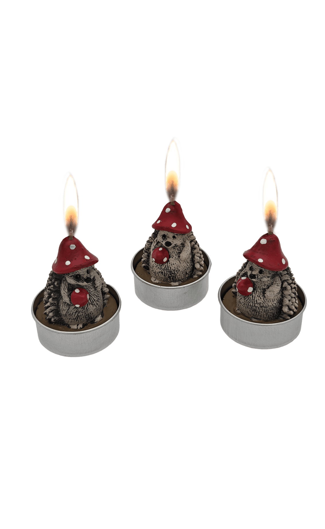 Waxinelicht Egel 3 stuks 3