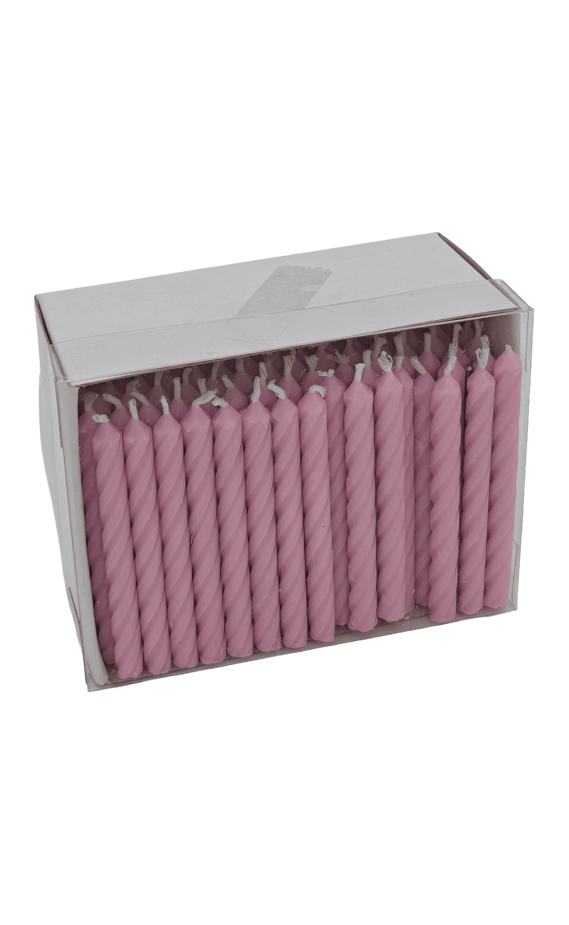 Roze verjaardagskaarsjes 120 stuks inclusief 100 houders 3