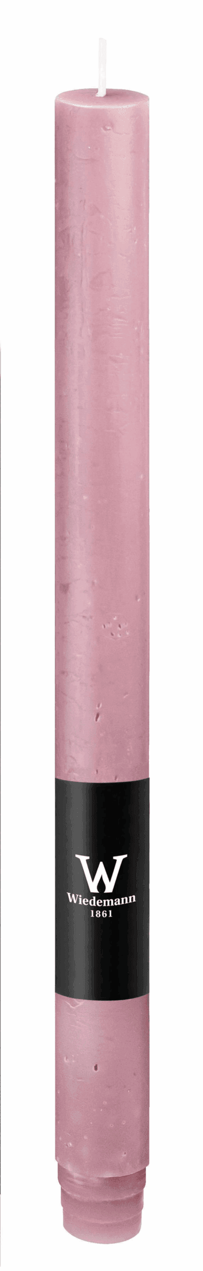 Dinerkaarsen 12 stuks 22 × 270 mm  / Oudroze 2